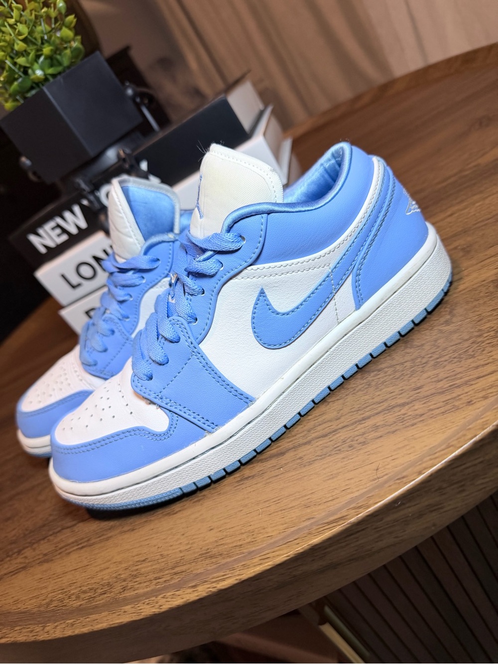 Jordan 1 Retro Low UNC Blue & White 💙🤍